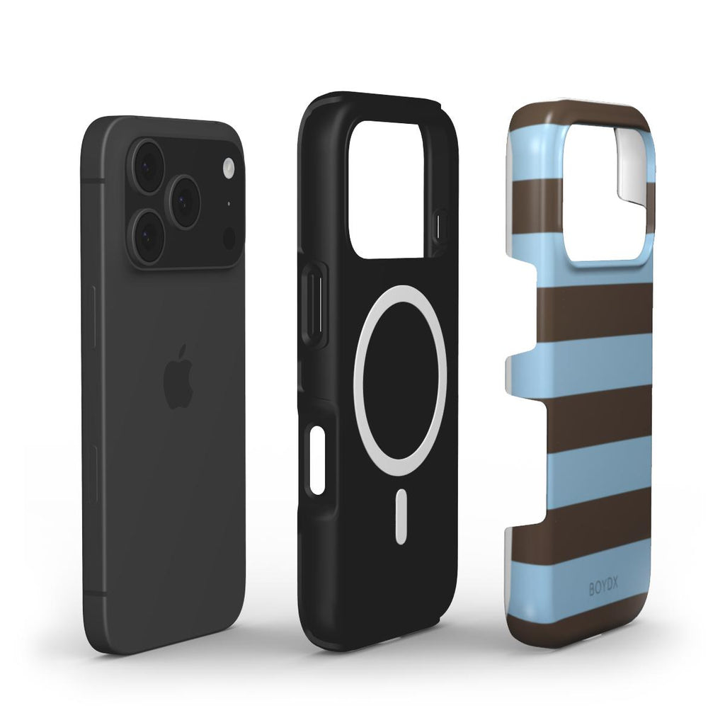 Blue/Brown Stripes