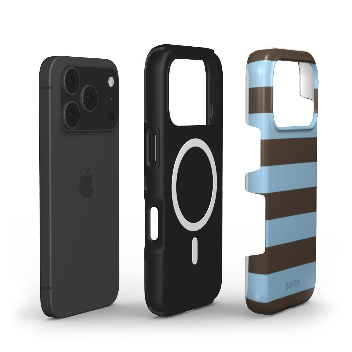 Blue/Brown Stripes